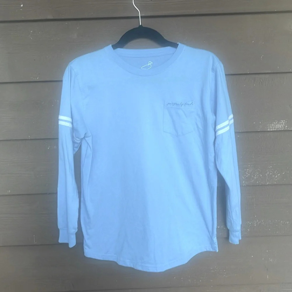 Properly Tied brand light blue long sleeve t-shirt size YXL